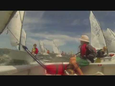 sailboat racing starting sequence