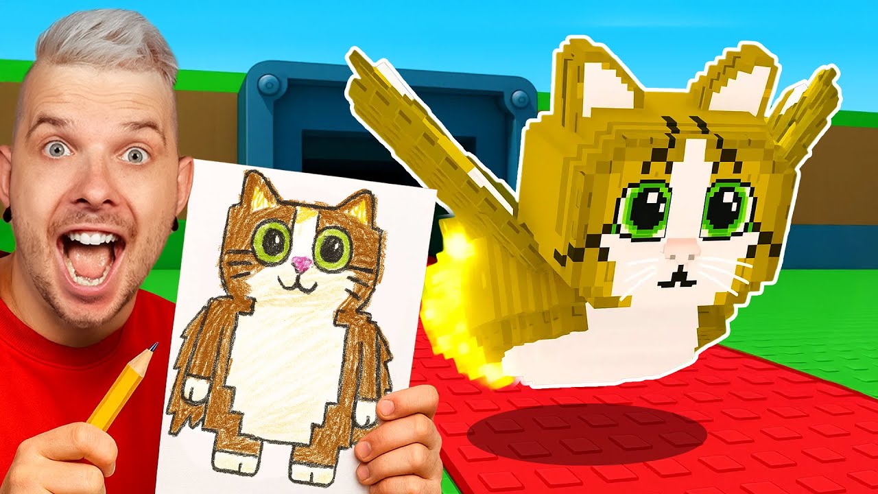 RYSUJĘ MEOWLA więc POJAWIA SIĘ w Steal a Brainrot!