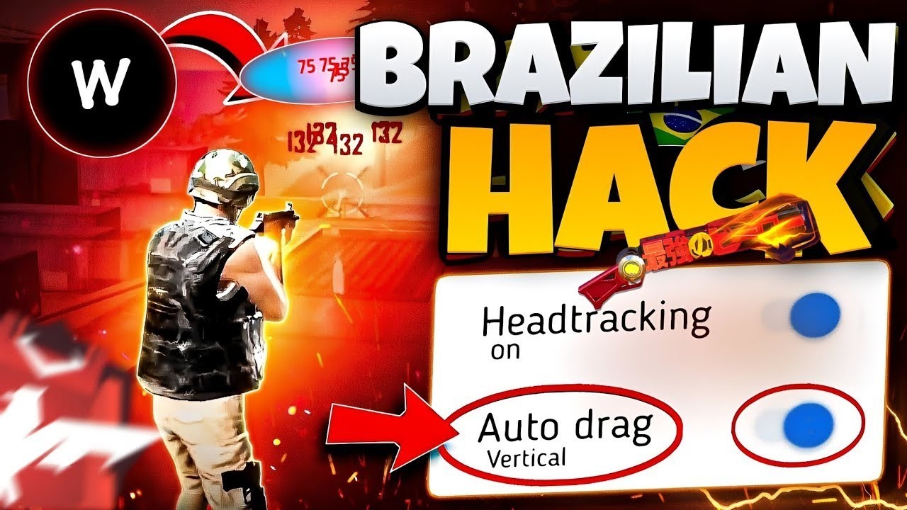 SCARLET👿 HEADTRACKING FREE FIRE 👾 Android / IOS🚨 HEADTRACKING ATUALIZADO🚨 FULL VERMELHO + 2X DE