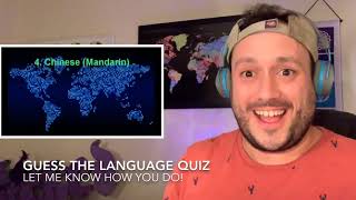 Guess the Language Challenge! Can you beat me?!