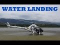 Turbo rotorway  helicopter  water landing for search  rescue