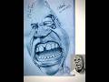 Caricature drawing shading Mike Tyson #drawing #shading #caricature #miketyson #boxing #tyson