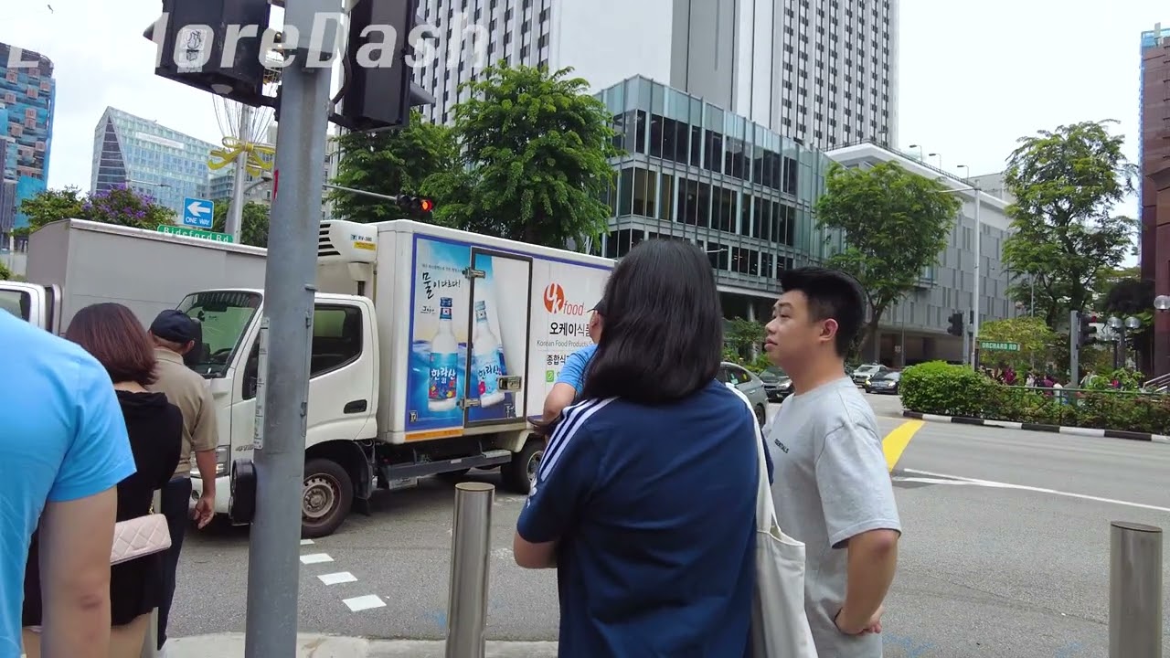 [4K Singapore Walk] The Light at Cairnhill to Somerset Youth Park – Early Evening Orchard Walk