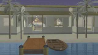 3D Tropical Cottage Environment Walkthrough