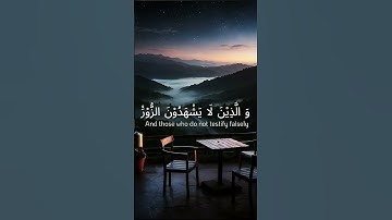 سورة الفرقان#surahfurqanayat