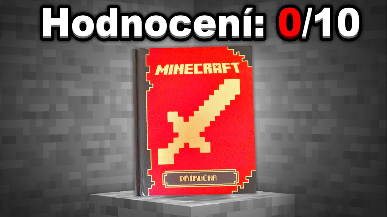 Hraju Minecraft podle PŘÍRUČKY.... (špatný nápad)