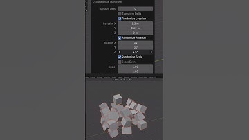 Blender Quick Tip: Randomize objects #blender #blendertutorial #3d #learning