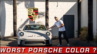 2022 Porsche GT3 in Chalk