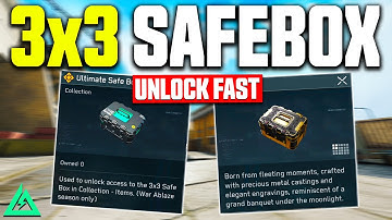 Unlock The 3x3 Safebox FAST in Delta Force Season 6