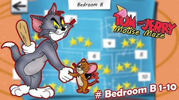 Tom and Jerry - Mouse Maze # Bedroom B 1-10