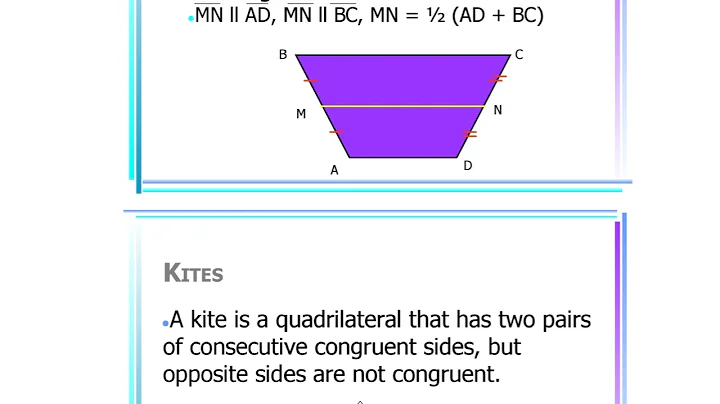 Special Parallelograms And Trapezoids And Kites