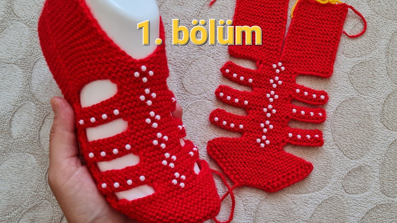 İNCİLİ DİKİŞSİZ İKİ ŞİŞ PATİK ✅ 1. BÖLÜM ✅