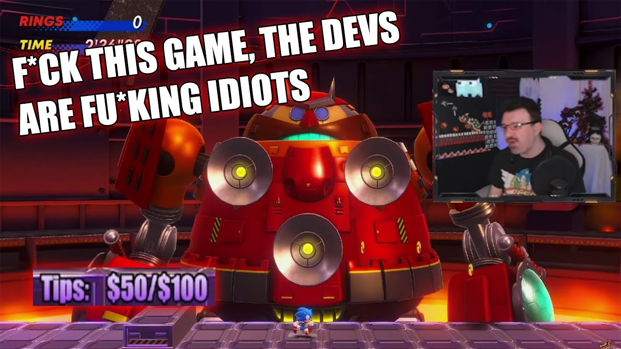 DSP Was on the Verge of Rage Quitting Sonic, Insulting Devs After Getting Stuck in the Final Boss