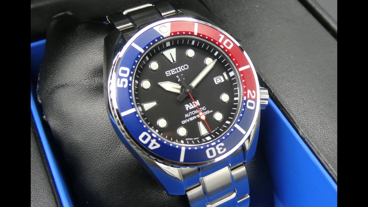 Review Seiko Prospex Sumo SPB181J1 Automatic Divers watch - YouTube