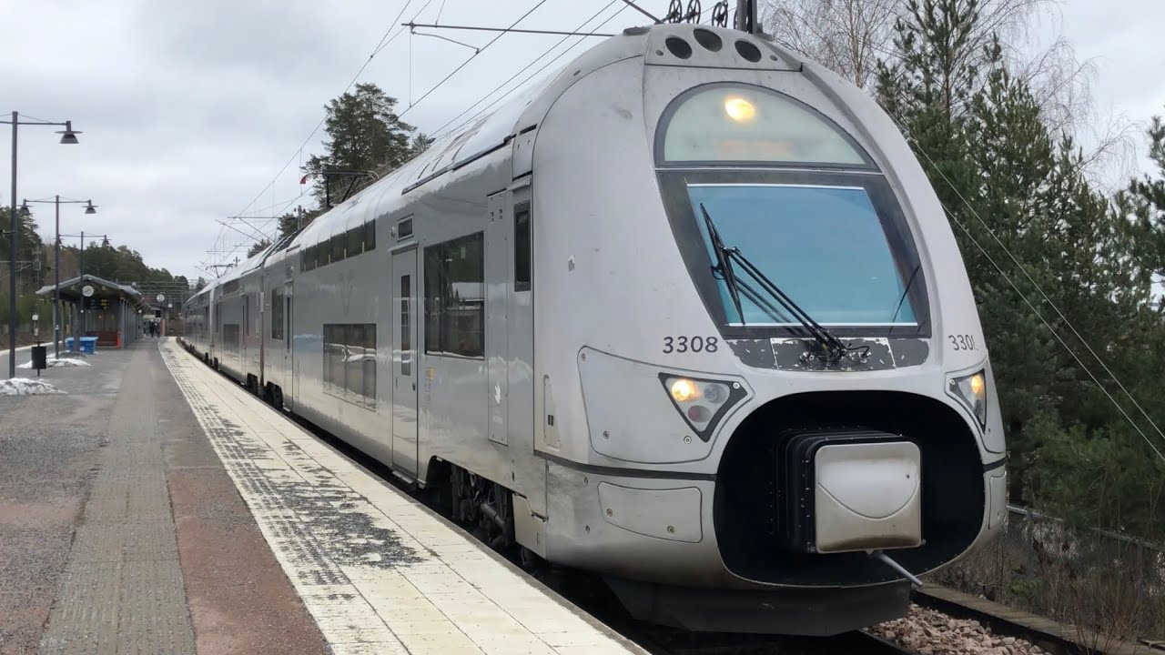 Tåg i södra Uppland / Trains in southern Uppland