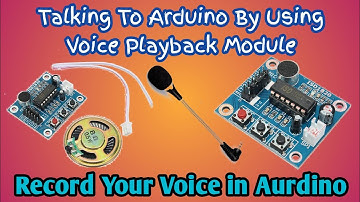 How To Record Our Voice In Arduino Uno || Talking To Arduino ||  Voice Playback Module ||  ISD1820