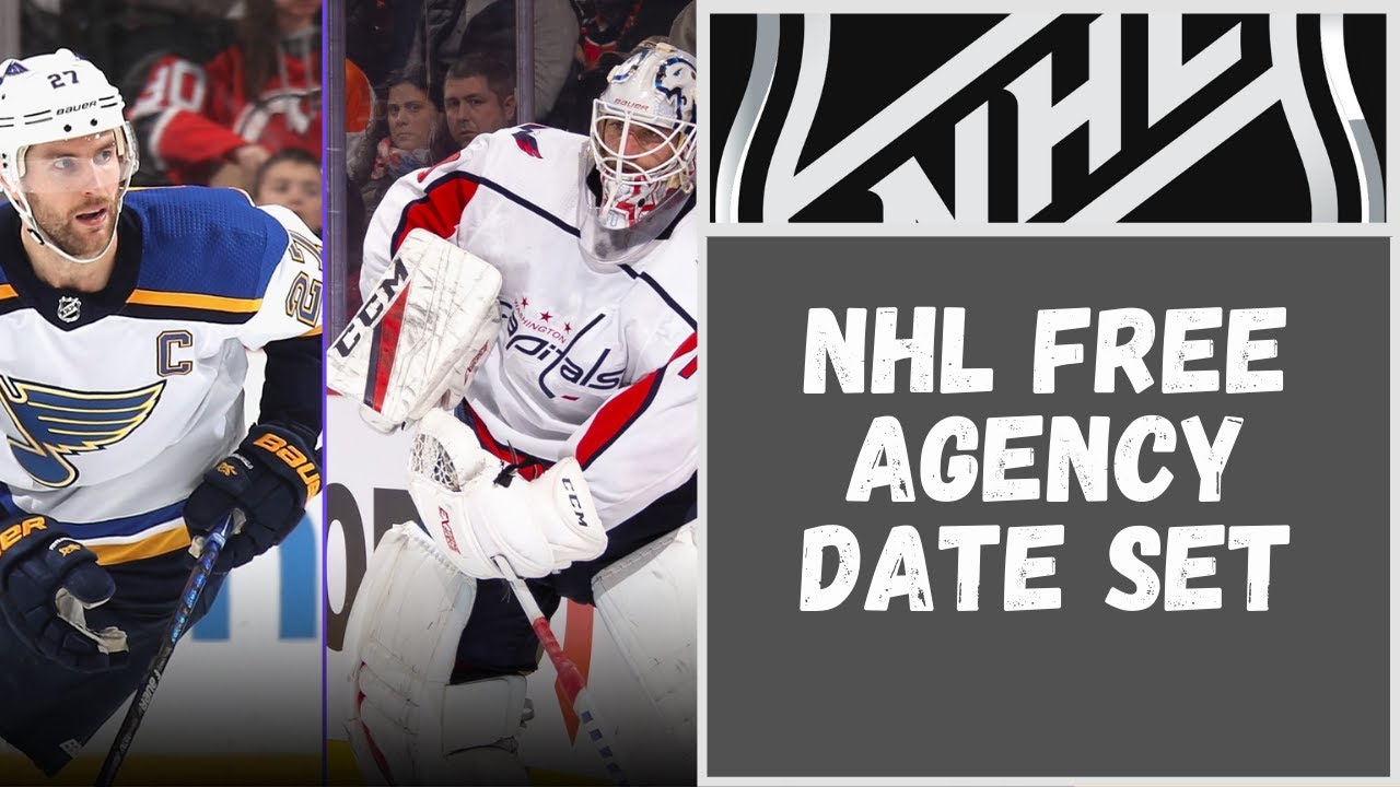 NHL Free Agency 2020 Date Set - YouTube