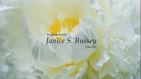 In Memory of Janice S. Bussey