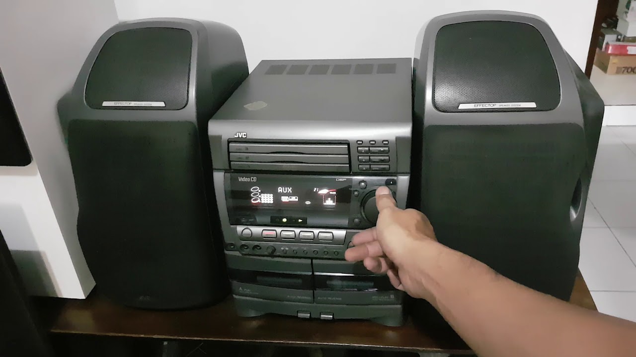 JVC MX V 805T Super boombox YouTube