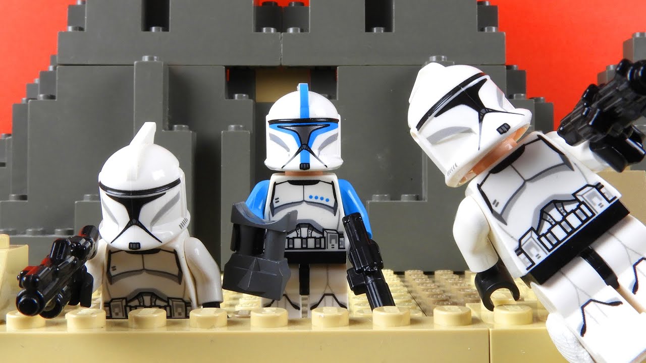 lego clone wars stop motion