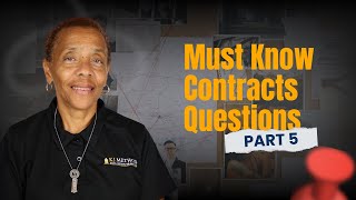📘 Contracts Test 5 – Real Estate Exam Prep (Part 5 of the Series)