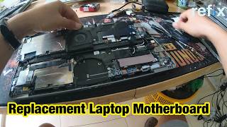 How To Replacement Dell Latitude 7400 2-in-1 Laptop Motherboard | refix #91