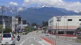 NORTHERN JAPAN ALPS  MOUNTAIN RANGE (JUNE 7 , 2015)