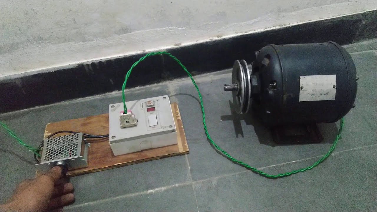 CONTROLLING THE SPEED OF AC INDUCTION MOTOR WITH USE OF SCR SPEED