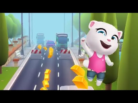 ALTINA KOŞ TOM #OYUN -TALKING TOM GOLD RUN #GAME