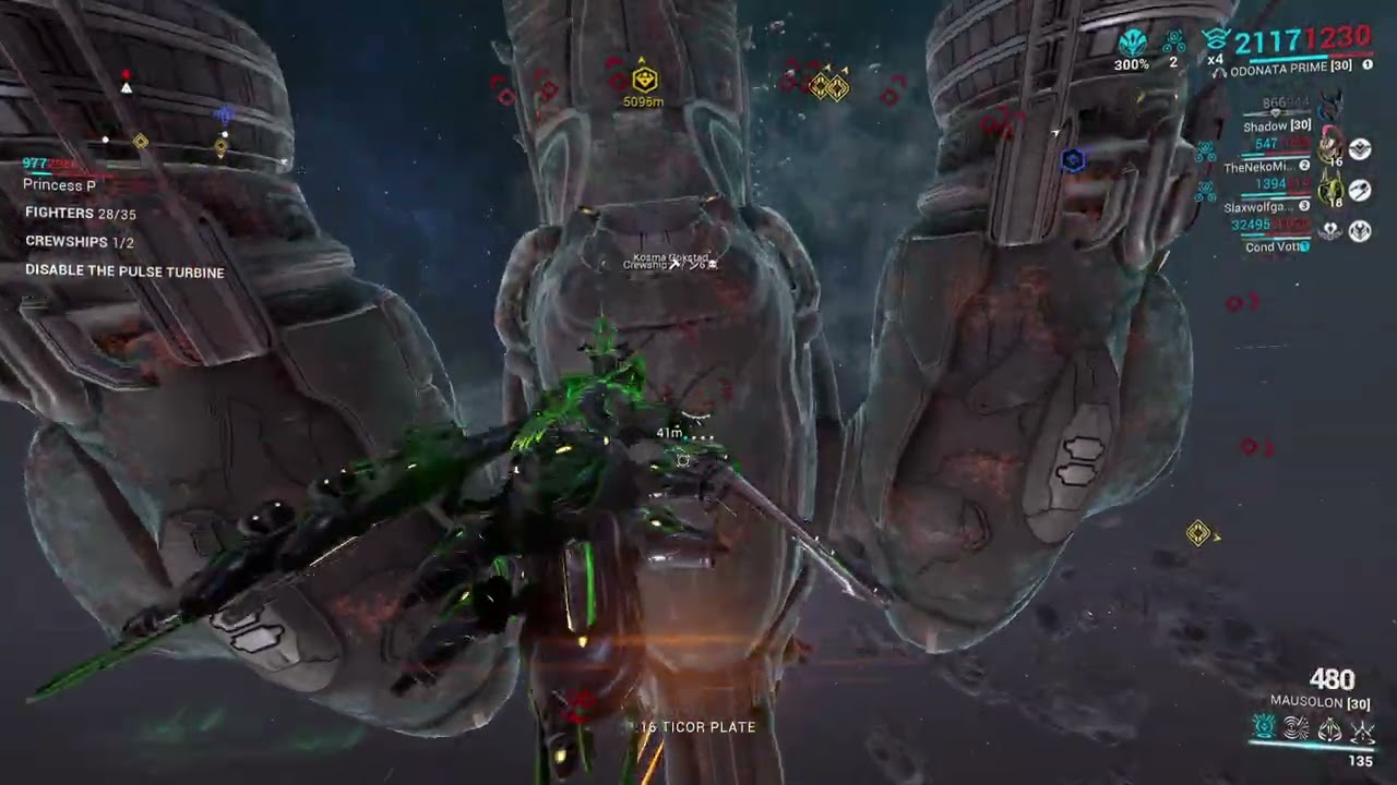 Warframe Railjack Mission: Iota Temple