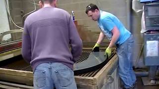 Cutting 50MM Welsh Slate! (LARGE CUT) #cutting | Aquacut