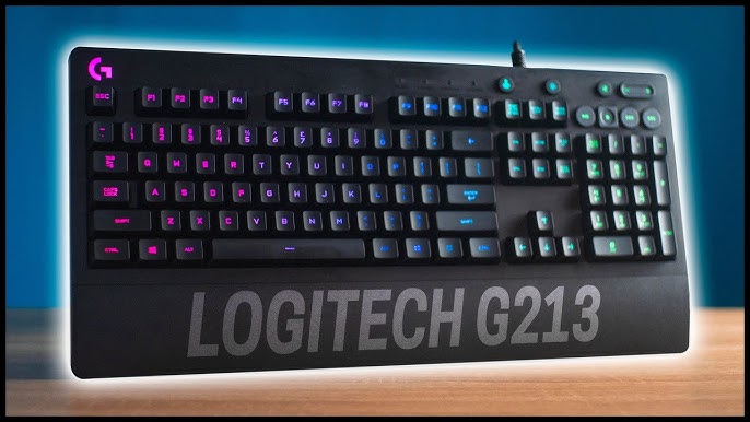 Logitech G213 Prodigy RGB Gaming USB Wired Keyboard Y-U0029