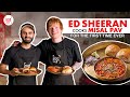 Edsheeran cooks indian food for the first time ever with chef sanjyot keer