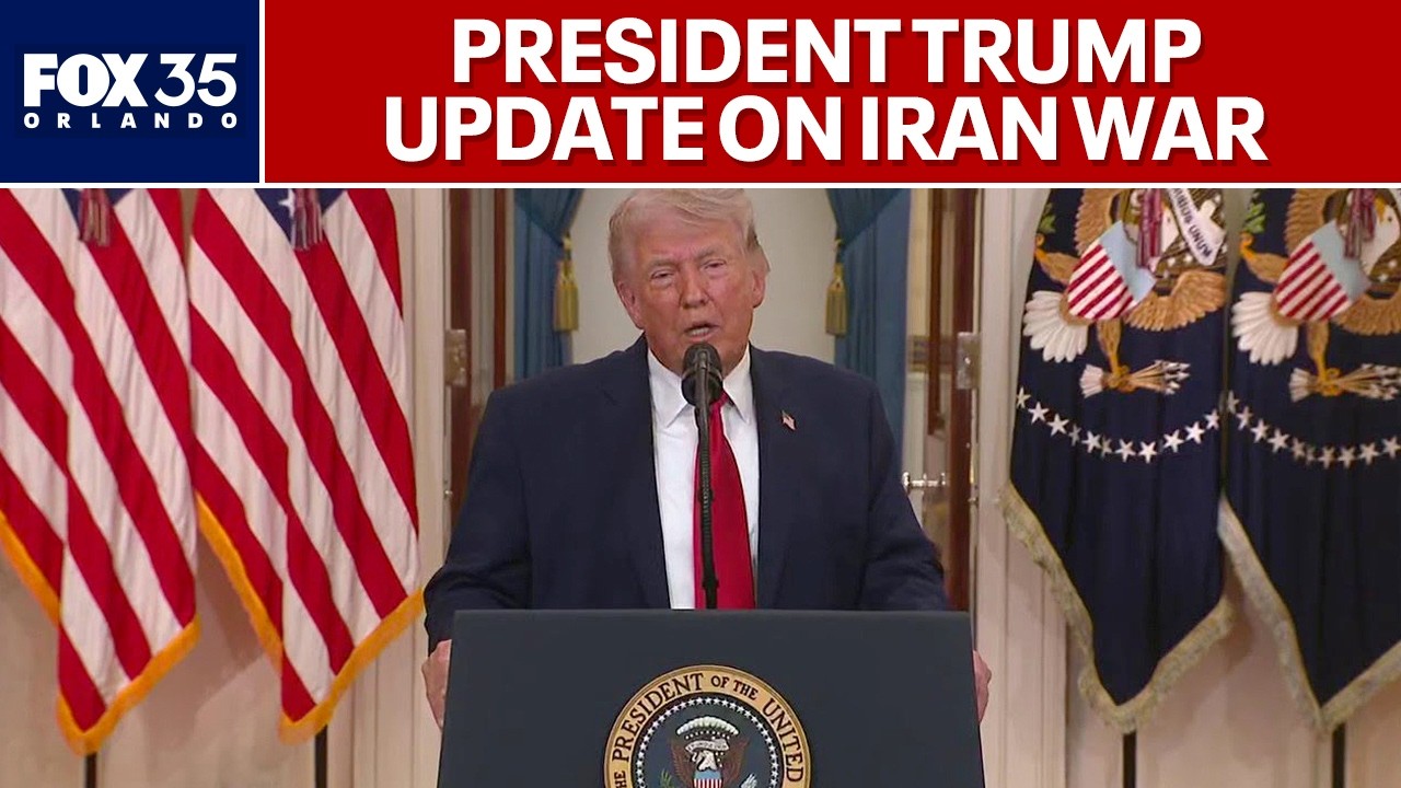 President Donald Trump update on Iran war | Full speech