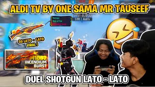 SAMPER RUMAH MR TAUSEEF BUAT BY ONE SHOTGUN LATO LATO !! MENANG DAPET 100RB !!