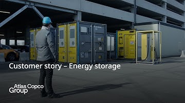 Customer story - Energy storage system | Atlas Copco Group