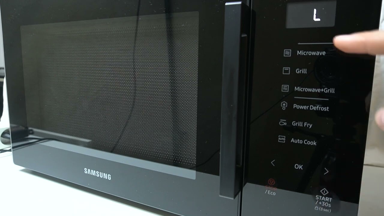 Микроволновка SAMSUNG BESPOKE MG30T5018CK - Как активировать детский замок? | Защита от маленьких ру