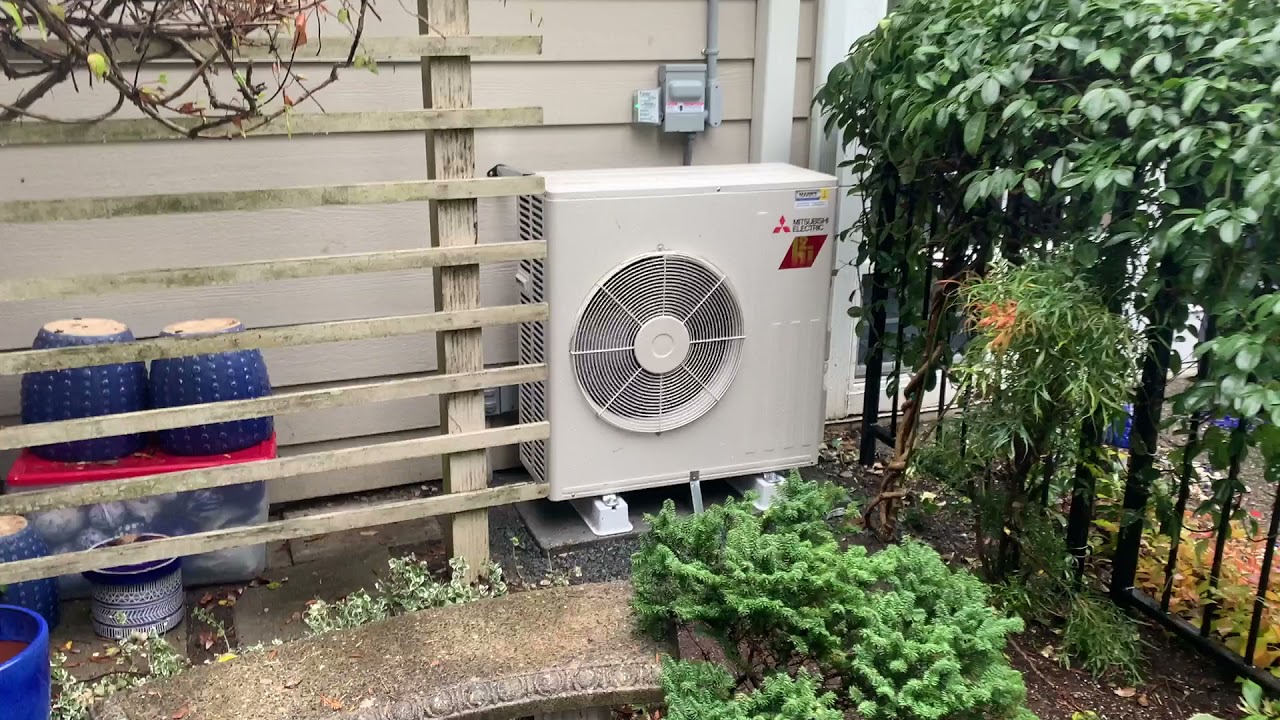 Mitsubishi Ducted Hyper Heat (no backup heat needed!!!) - YouTube