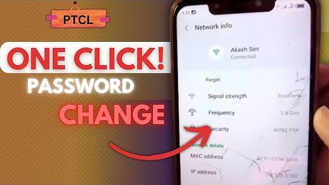 How to Change Wafi Password | How to change wifi password ptcl | phone pro
