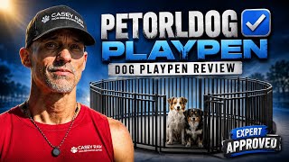 Petorldog Playpen Review - Best Outdoor Dog Pen for Travel, RV, and Home?