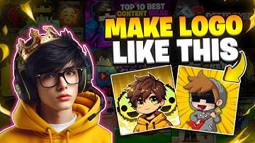 How to make amazing logo like  @RsKPlayZ  for YouTube !! ( NO CLICKBAIT )