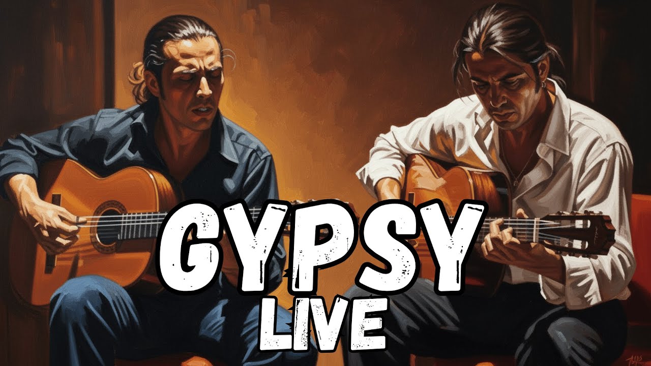 🔥Gypsy Chicos 💃 Flamenco Live🌙 🎶 | NocheLatinaFM