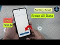 How To Factory Reset Vivo Y21D | Vivo Y21D Reset All Data