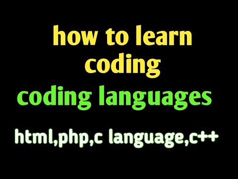 Coding languages | programming languages | html | php |c languages | c++ | python | java |css