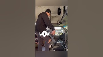 Best Removable Co-Pilot Seat for Skoolie! It folds and can be stored anywhere!#skoolie #busbuild