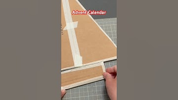 Christmas Tree Advent Calendar #shorts #christmas #diy #diycrafts #youtubeshorts