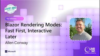 Blazor Rendering Modes Fast First, Interactive Later
