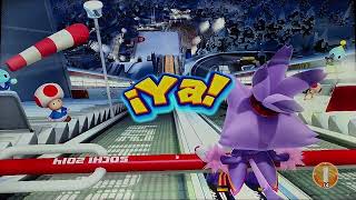 Mario & Sonic Sochi 2014 Ski Jumping Large Hill #30 (Sonic Vs Peach Vs Blaze) + Metal Sonic Fails