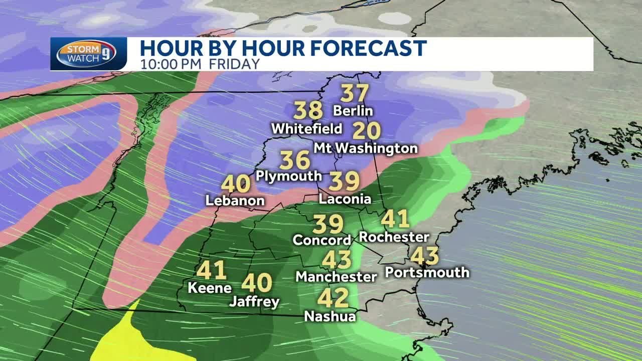 Bright, cool Thursday; snow, rain Friday night - YouTube
