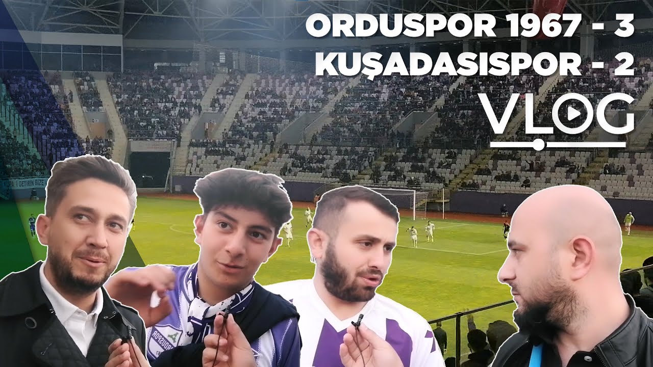 Orduspor 1967 3-2 Kuşadasıspor | Play Off | Maç Vlog